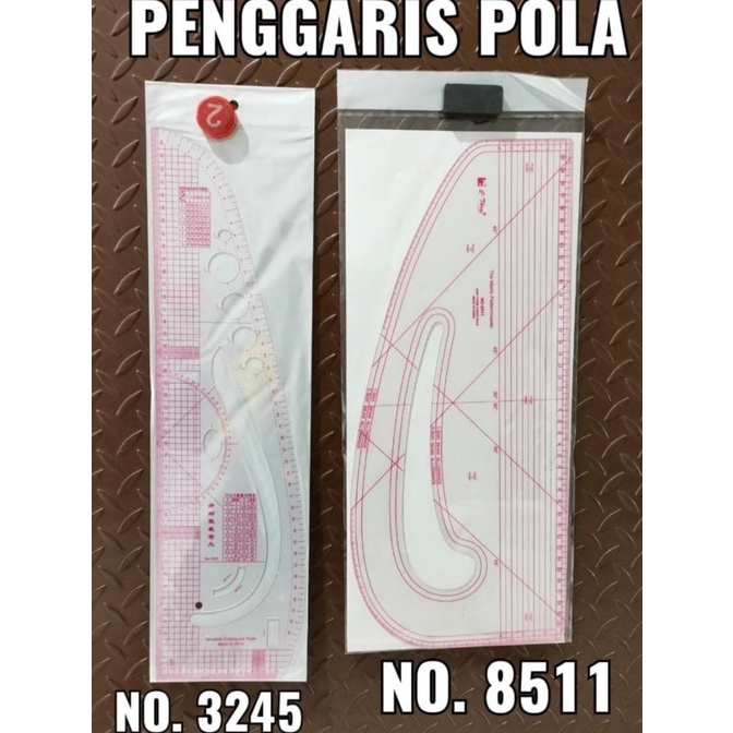 

Penggaris Jahit / Menjahit No 8511 / Quilting Ruler 60Cm