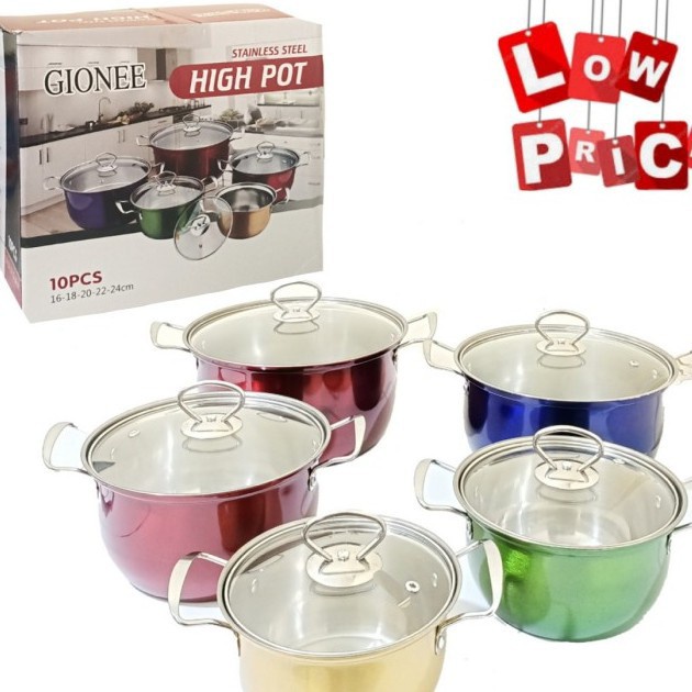Panci Set Gionee Warna isi 5