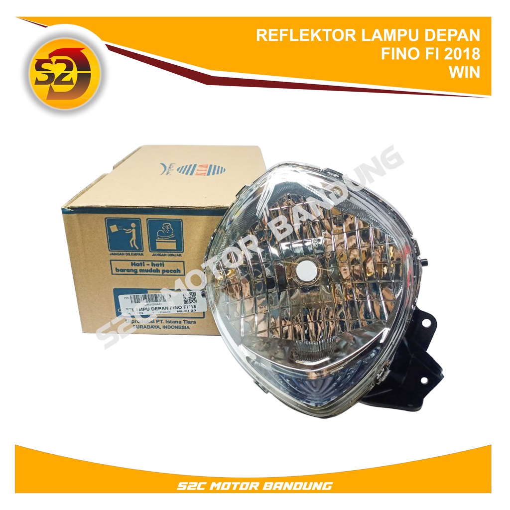 WIN - REFLEKTOR LAMPU DEPAN YAMAHA FINO FI 125 FINO GRANDE 125 2018-2019