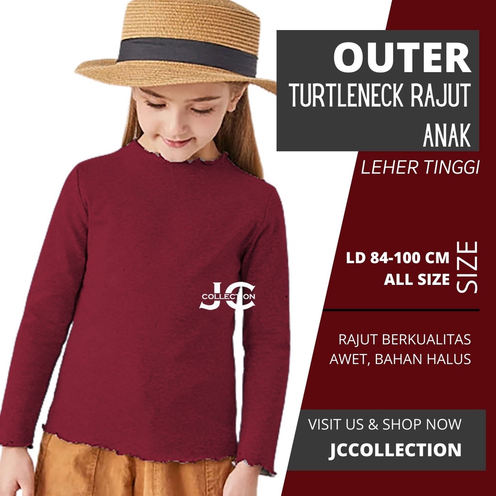 Sweater Rajut Anak Perempuan Kriwil Switer Anak - JCCollections