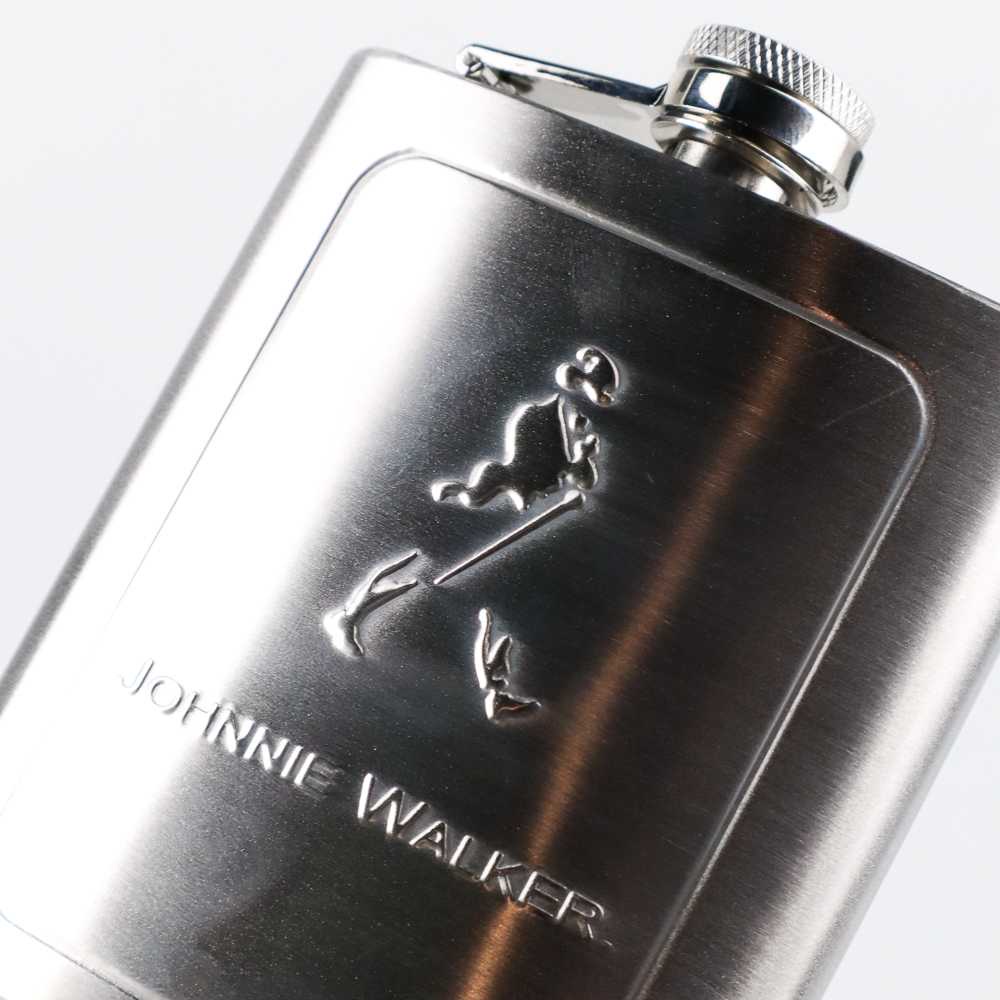 (BISA COD) FTIHSHP Hip Flask Stainless Steel 7 Oz