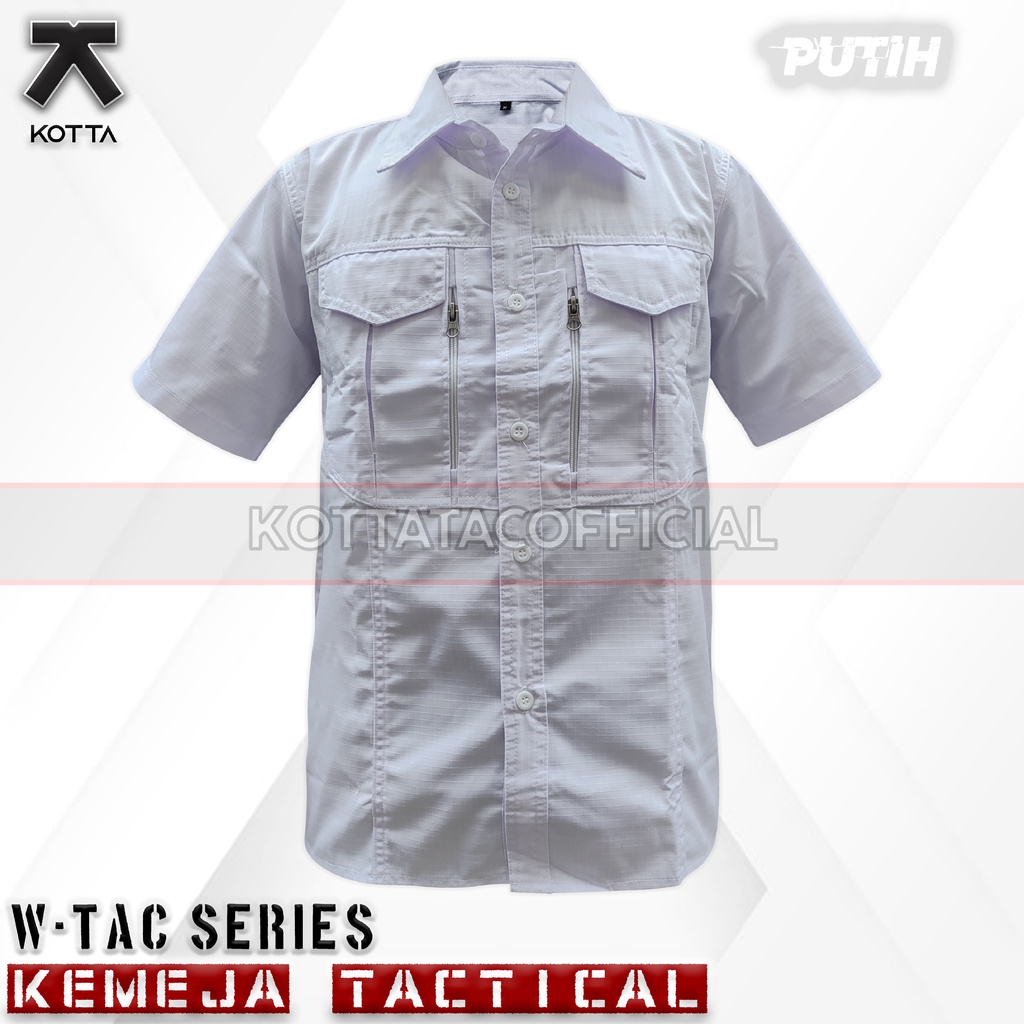 KEMEJA TACTICAL W TAC LENGAN PENDEK