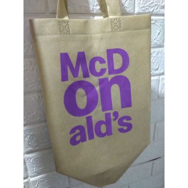 Kantong MCD / Tas belanja / Shopping Bag / Tote Bag MCD McDonalds