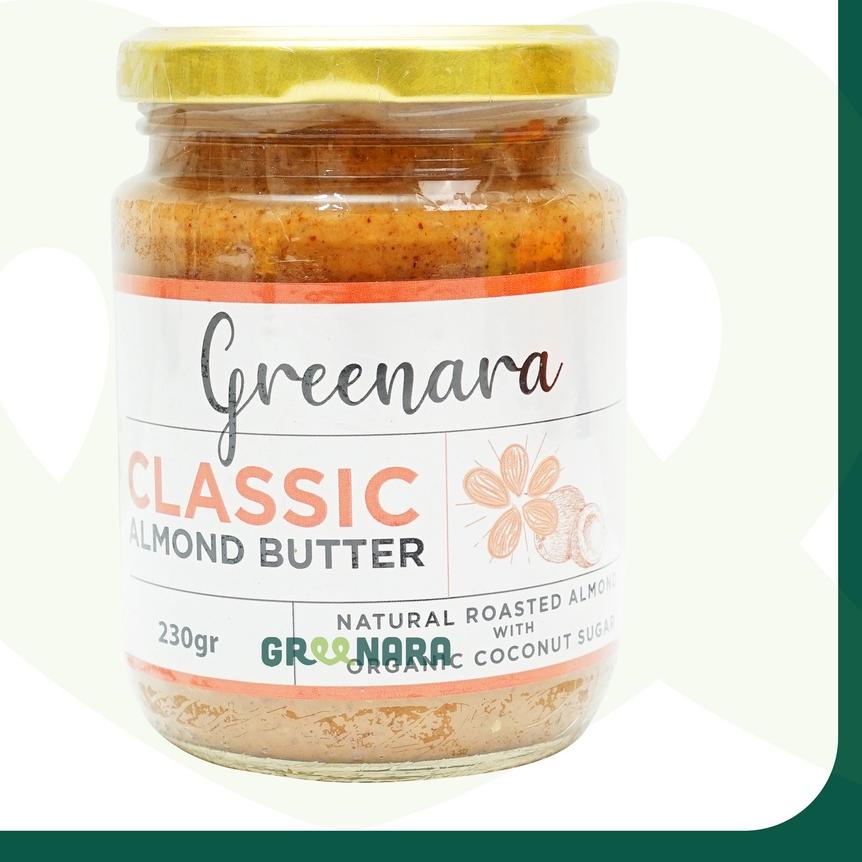 

✾ Greenara Homemade - Classic Almond Butter / Selai Almond ✴