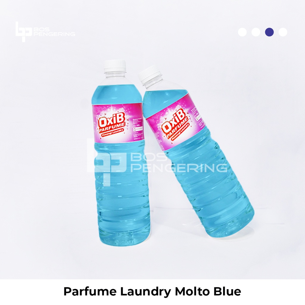 Pewangi Pakaian Laundry - OxiB Parfum Aroma Molto Blue 1 Liter Kualitas Terbaik