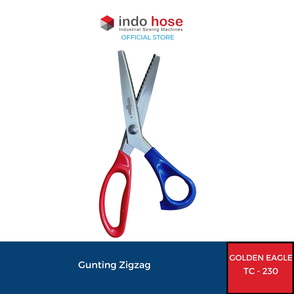 

Gunting Kain ZIG ZAG Golden Eagle TC230 - Original