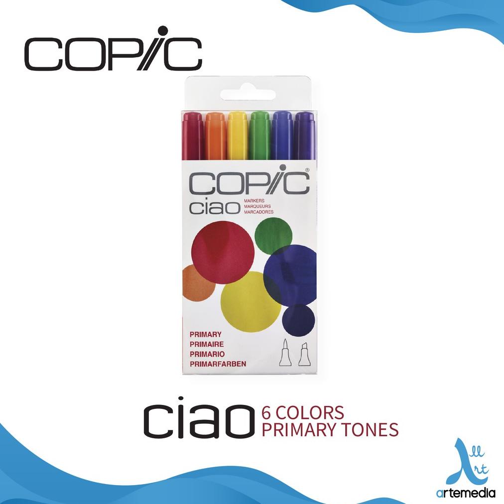 

Marker Copic Ciao 6 Primary Color Set