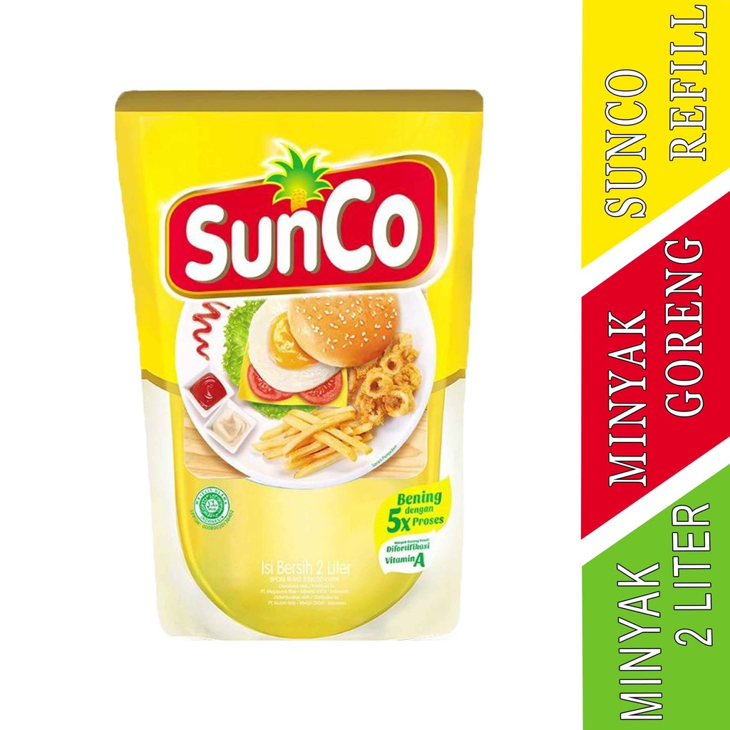 

Sunco- Sunco Minyak Goreng- Minyak Goreng Sawit- 2 Liter