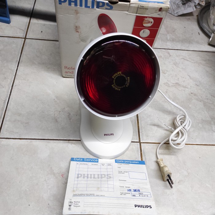 Lampu Infraphil Infrared Philips Hp3616 Hp 3616 Original #Original
