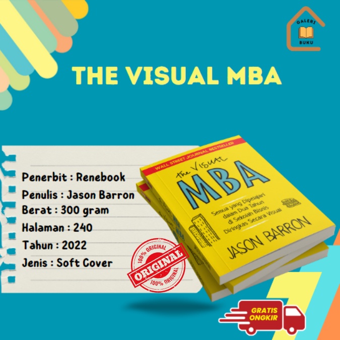 [PROMO] THE VISUAL MBA JASON BARRON - BUKU BISNIS THE VISUAL MBA