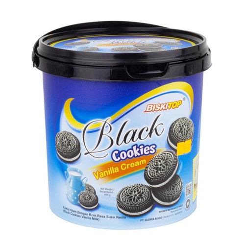 

BISKUIT LEBARAN / BISKITOP BLACK COOKIES VANILLA CREAM 400GR