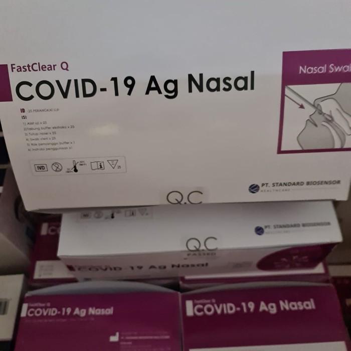 Terlaris Biosensor Fast Clear Q Swab Hidung Antigen Nasal Bukan Naso