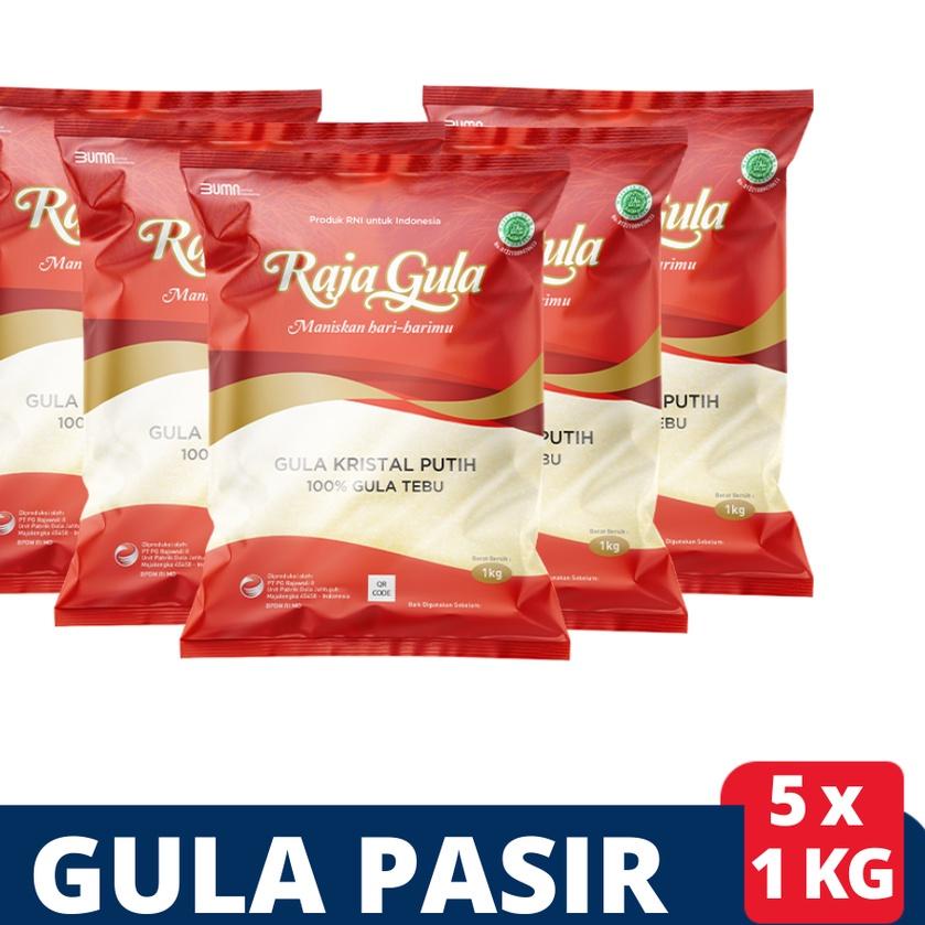 

♝ Raja Gula Merah Gula Pasir Kristal Putih 5 Pcs @ 1 Kg ←