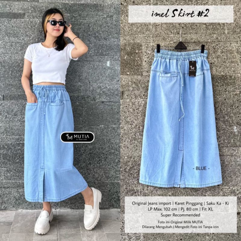 IMEL SKIRT #2 ORI MUTIA | Original Jeans Premium