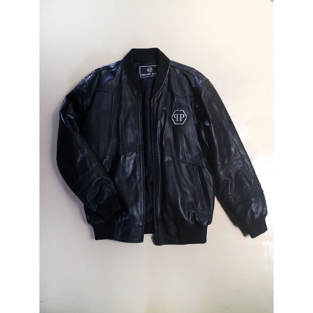 Philipp Plein Leather Jacket