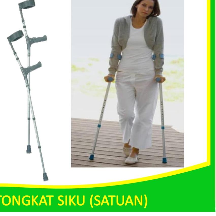 ○ TONGKAT SIKU TONGKAT ELBOW ALAT BANTU JALAN TONGKAT JALAN ORANG TUA TONGKAT SIKU ALAT BANTU JALAN 