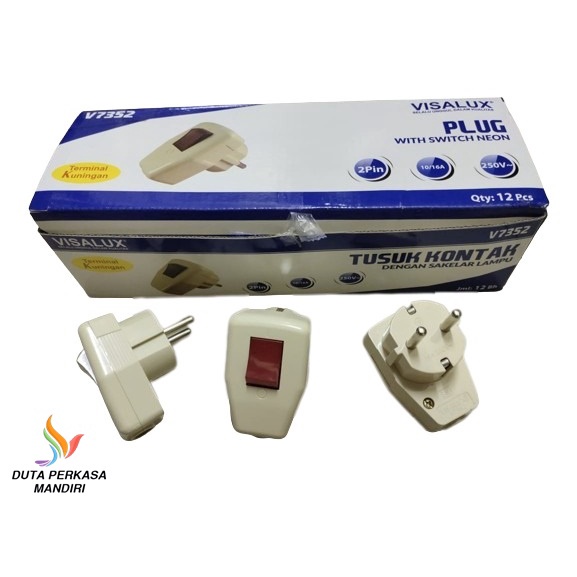 DPM - Steker Arde Plug Colokan Saklar Sakelar Lampu Switch Dutron