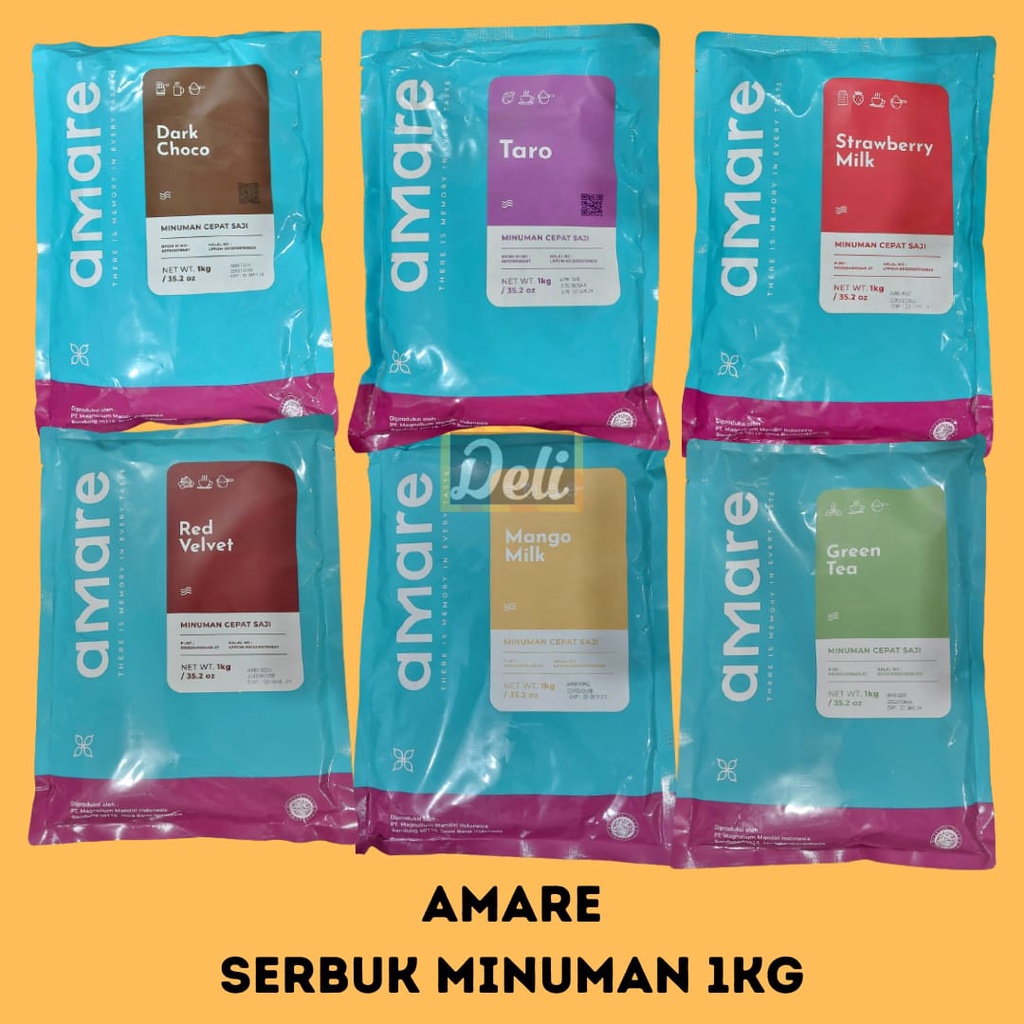 

Amare Serbuk Minuman 1kg/ Amare Drink Powder 1kg Bubuk Minuman Aneka Rasa