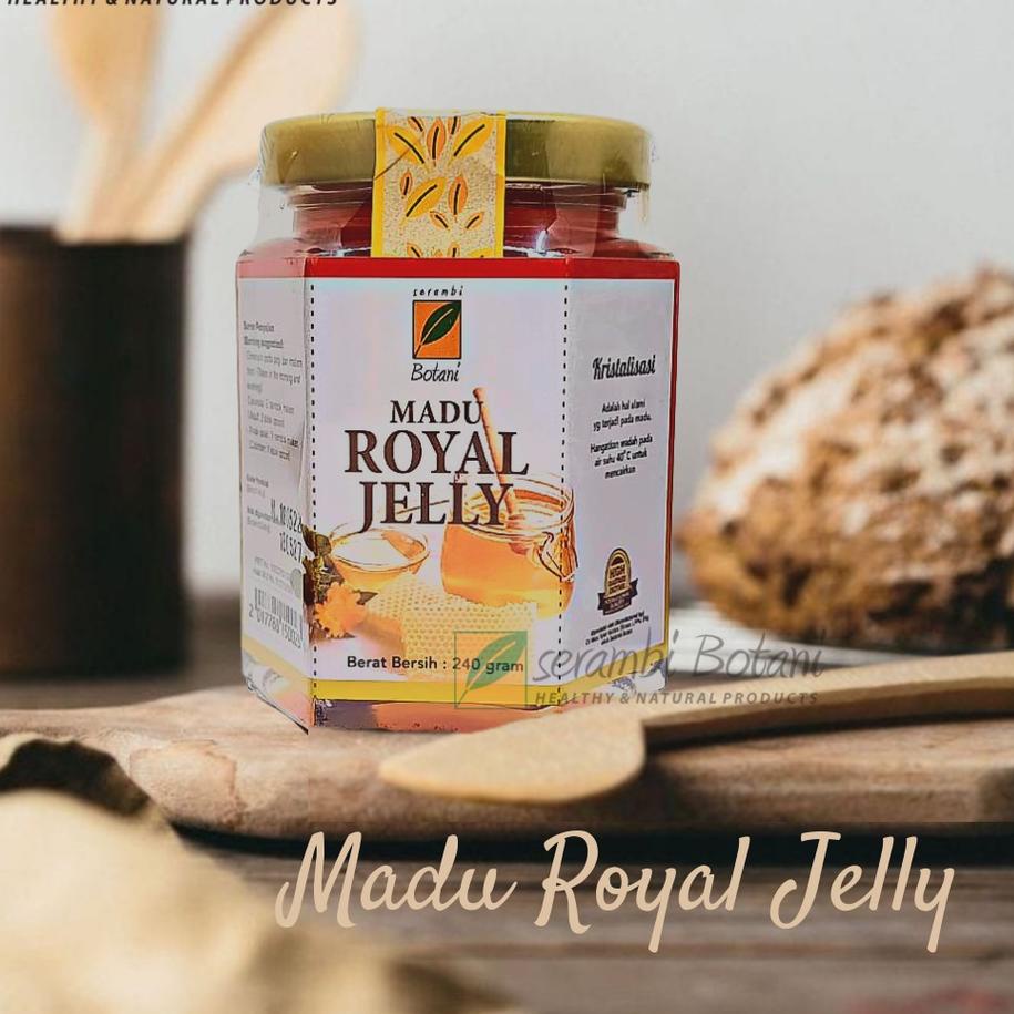 

● Asli Murni Royal Jelly 240 gram Serambi Botani Standar Internasional ➤