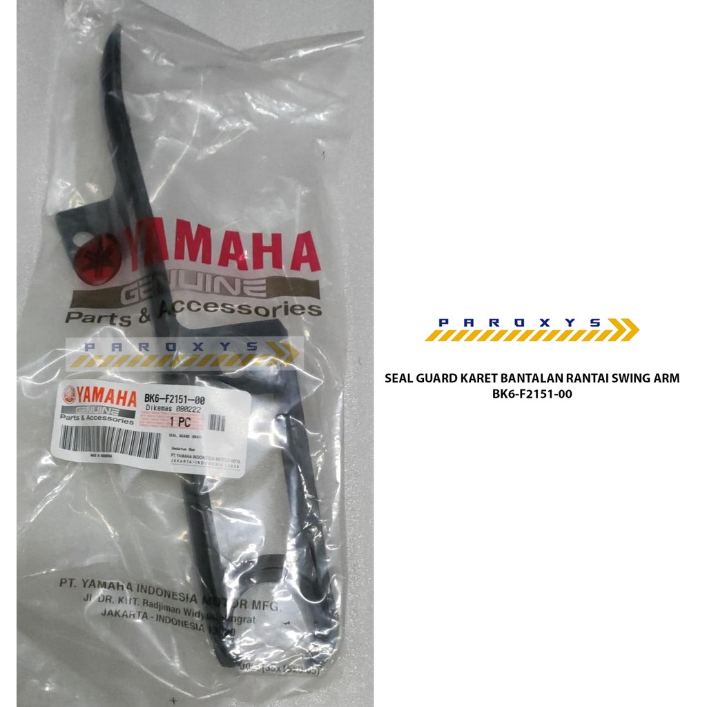 SEAL GUARD KARET BANTALAN RANTAI SWING ARM BK6-F2151-00 NEW R15 VVA V3 ORI YGP