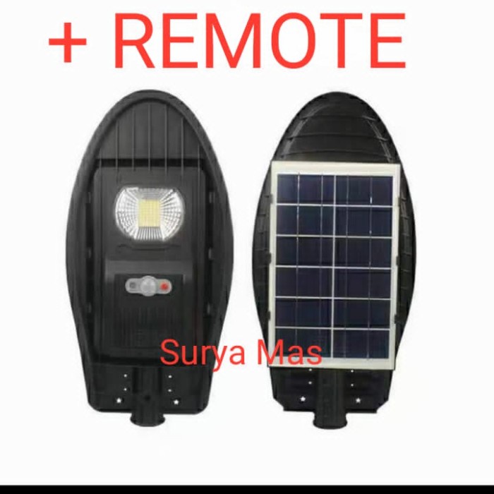 Lampu Pju Cobra Solar Cell 50Watt Lampu Jalan 50W Panel Tenaga Surya #Original