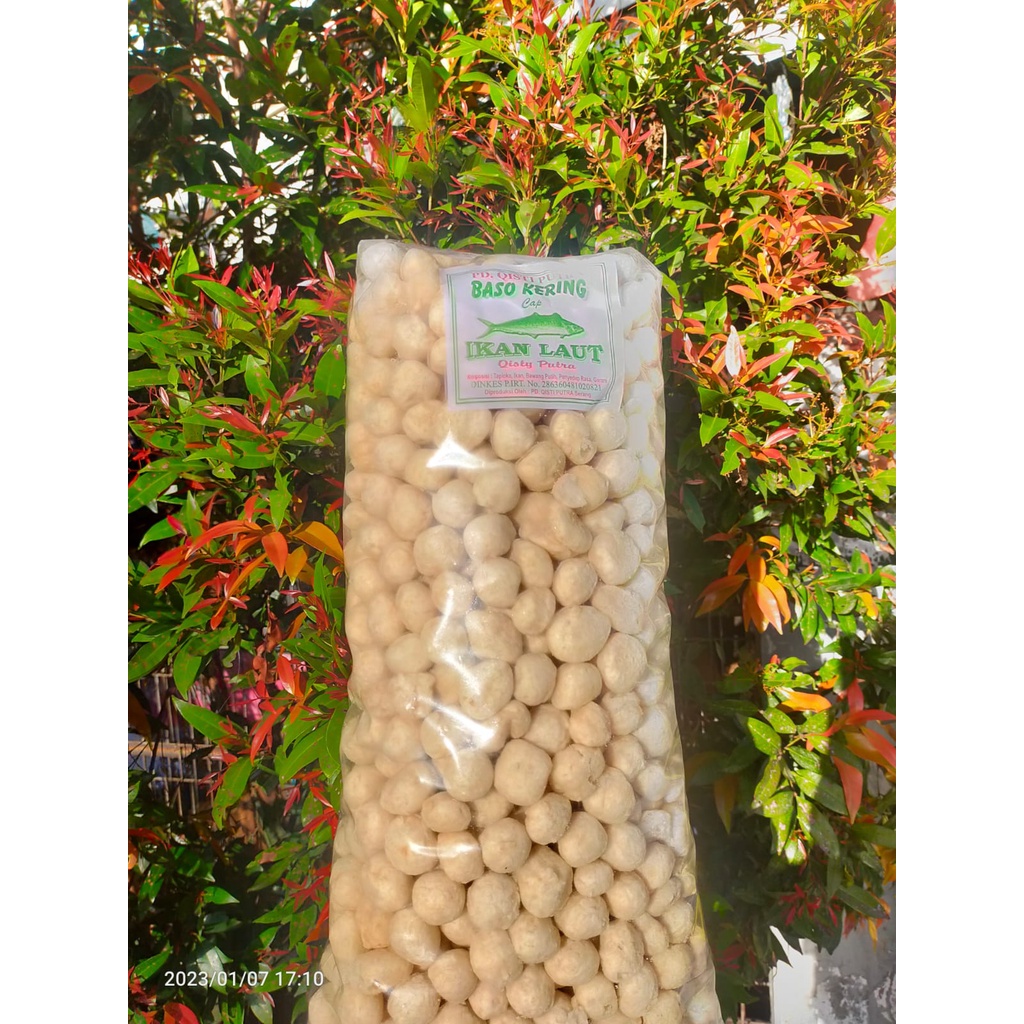 

Krupuk bakso ikan laut 500gram