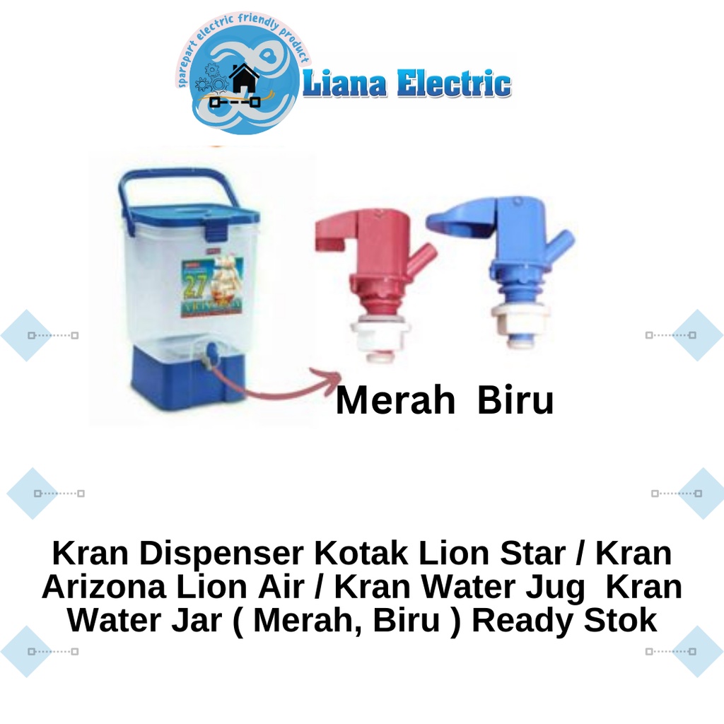 Kran Water Jug  Kran Water Jar / Kran Dispenser Kotak Lion Star / Kran Arizona Lion Air