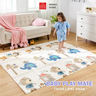 Karpet Lipat Playmat Bayi Karpet Bayi 180X200 cm Matras Bayi Playmat Foam Lipat 6MM