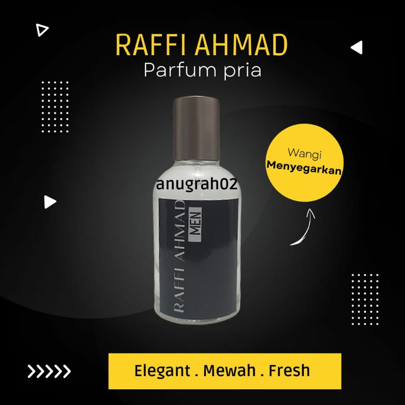 Parfum pria Raffi ahmad - minya wangi LELOBO