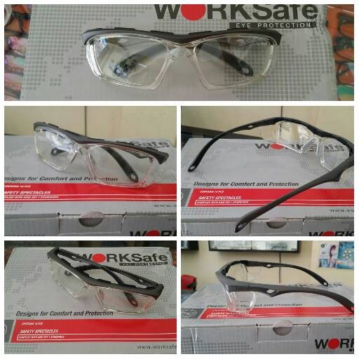 Terlaris Kacamata Safety Minus / Worksafe Steed