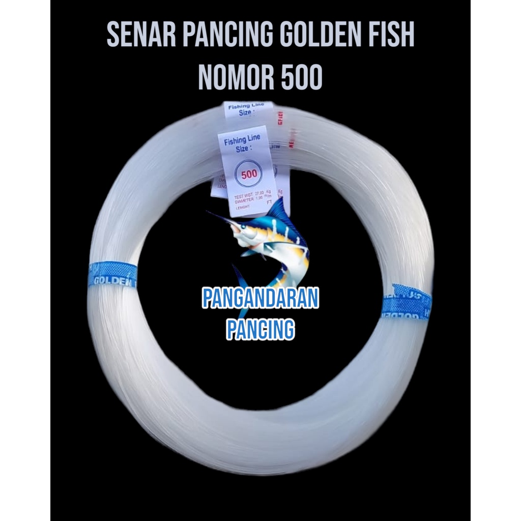 Senar Golden Fish No. 500 Senar Pancing Senar Bening Senar Jaring Senar GF