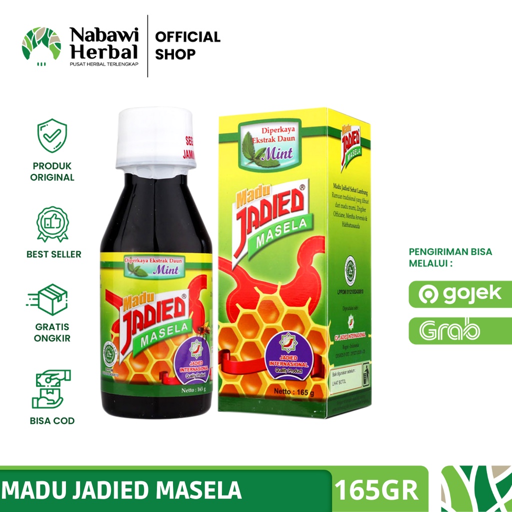 

Jadied Masela 165gr Madu Sehat Lambung