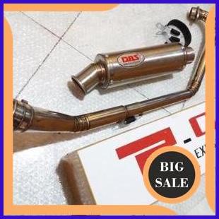 Knalpot DBS Red Titan Full Set Vixion, Scorpio, Byson, Xabre, NVL, NVA, R15 Full Stainles Las Cacing