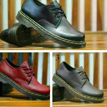 ♨ SEPATU DOCMART DR. MARTENS DR MARTENS LOW BOOTS CASUAL PRIA ✯