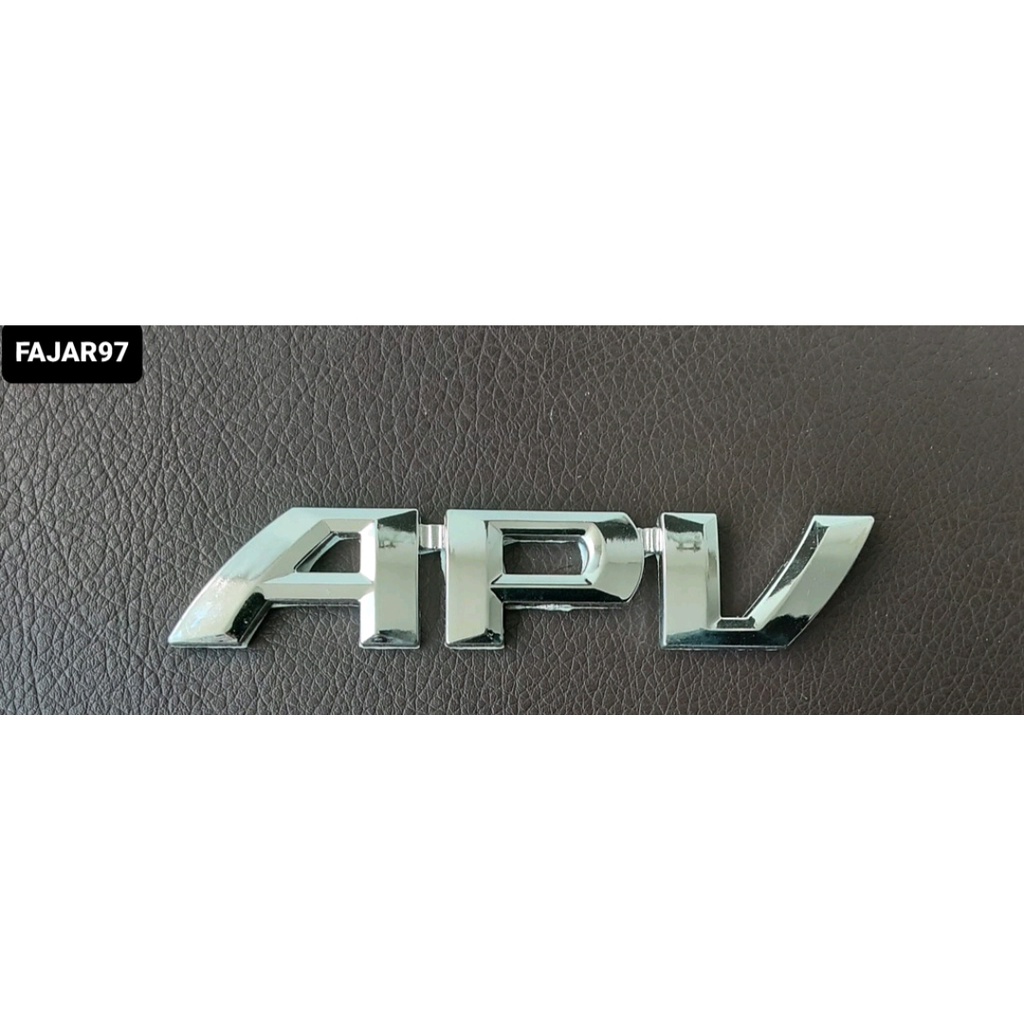 Emblem suzuki tulisan APV