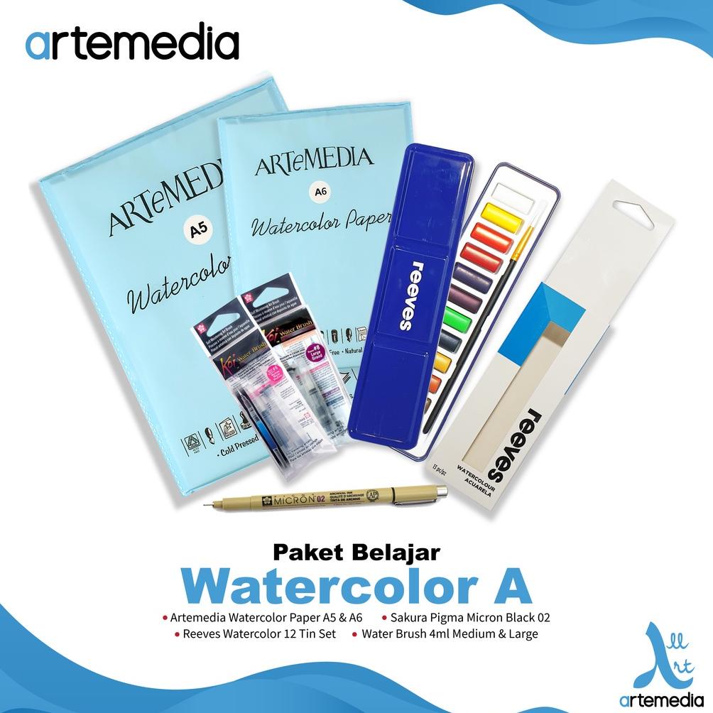 

Paket Belajar Watercolor - A