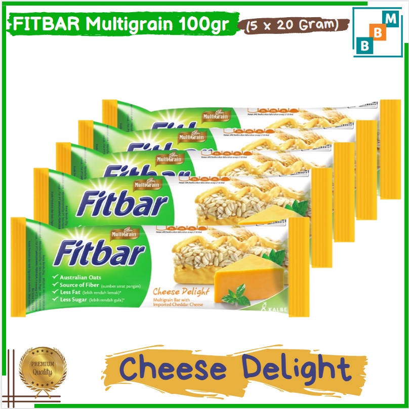 Fitbar Multigrain 5 x 20gr (Non Box)