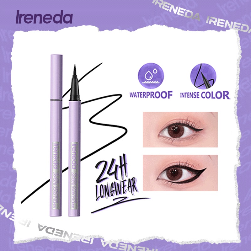 (READY &amp; ORI) IRENEDA 24h Longwear Liquid Eyeliner - IR01