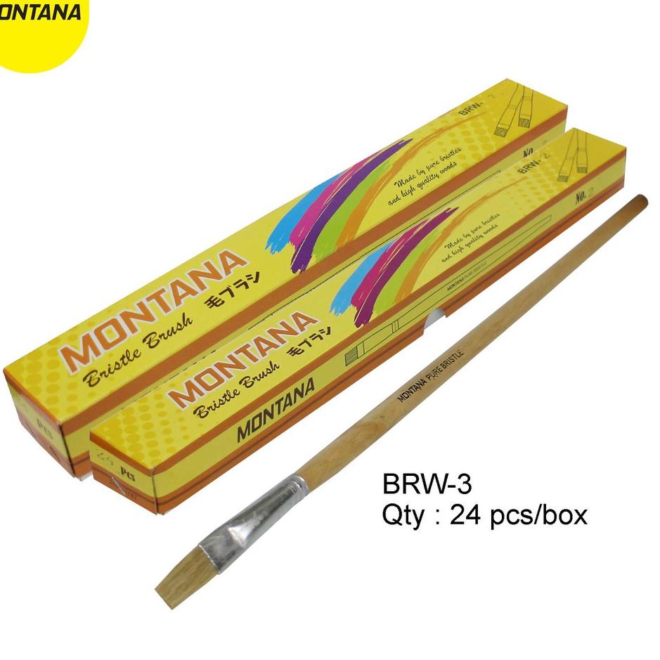 

kode 5m0La MONTANA Brush / Kuas Cat Air / Lukis / Acrylic Montana BRW-3