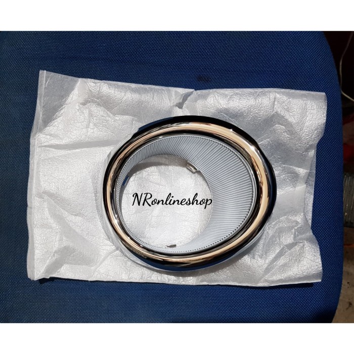 Termurah Rim Ring Cover Foglamp Bulat Krom Kanan Ayla Original