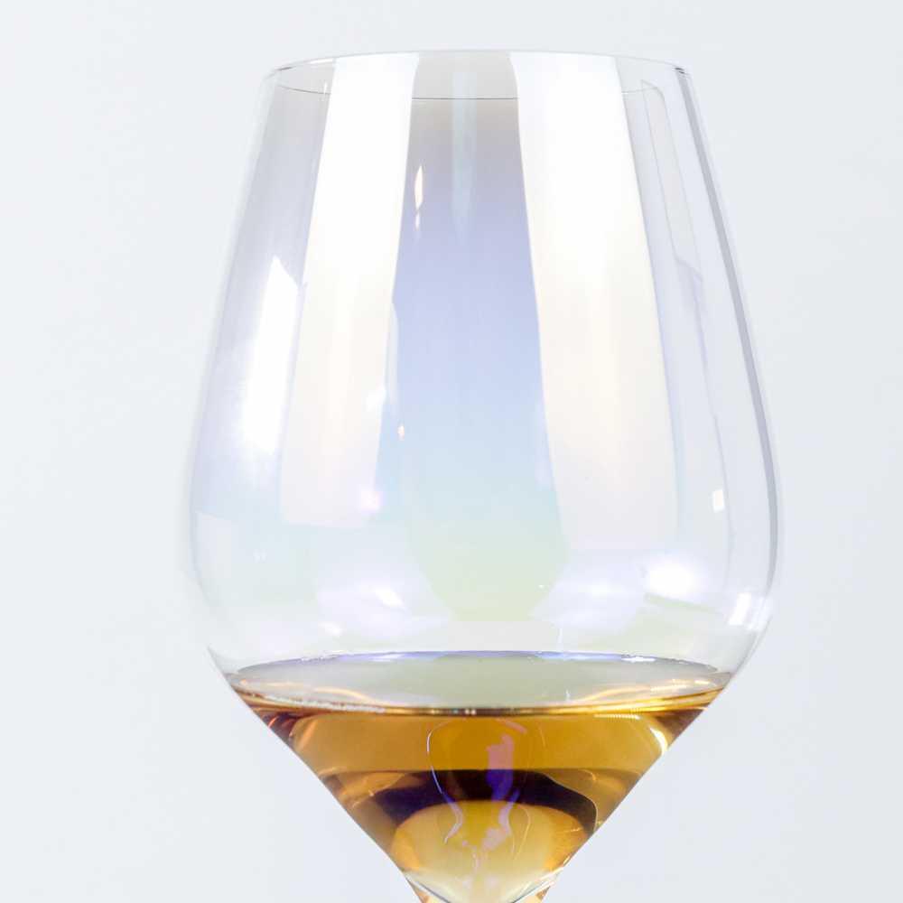 Gelas Cangkir Glass Crystal Champagne Wine Rainbow Goblet 650ml - XR1025 - Multi-Color