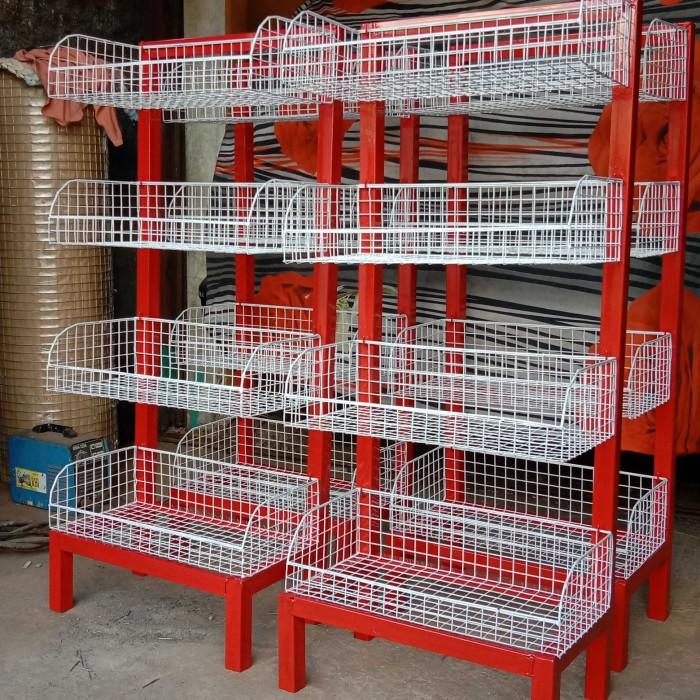 RAK CIKI /snack serbaguna 4 susun