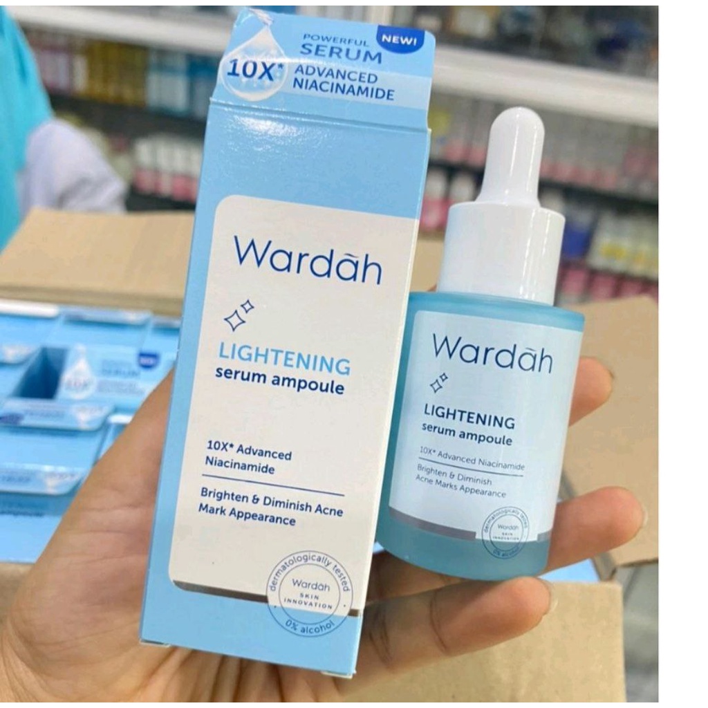 WARDAH LIGHTENING SERUM AMPOULE ESSENCE SERUM WAJAH 30ML