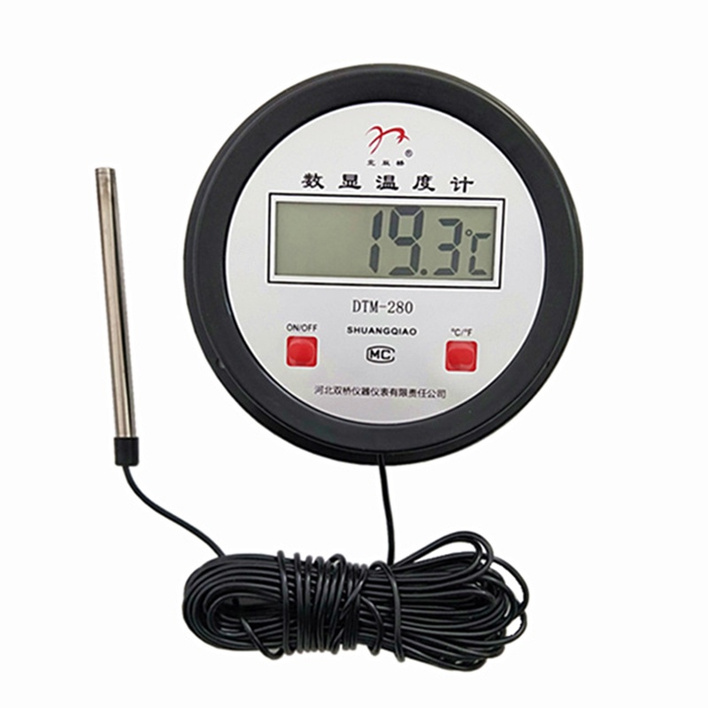 Digital Thermometer High Precision With Waterproof Probe DTM-280 -50~200C