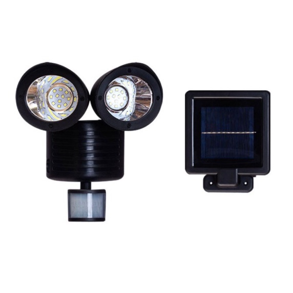 Unik Lampu Taman Solar Sensor Gerak Outdoor Weatherproof 22 LED Berkualitas