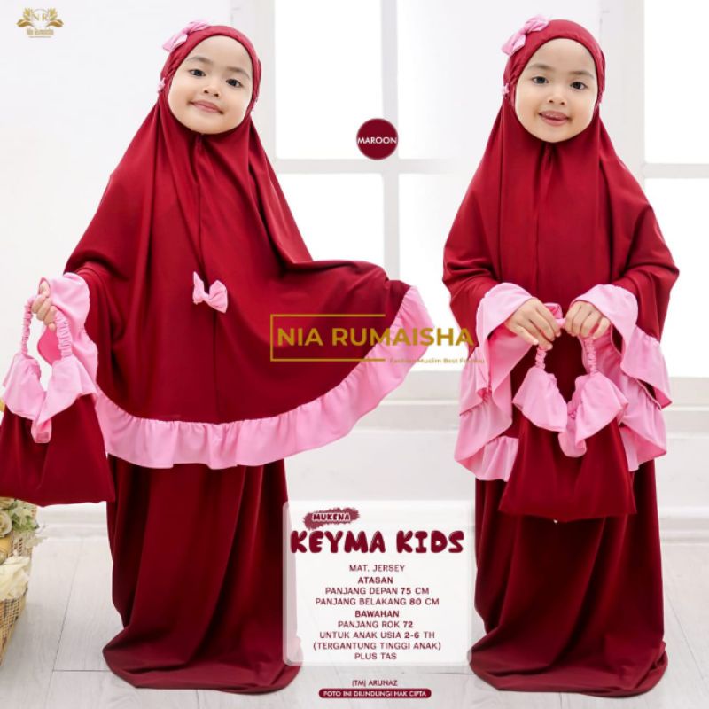 KEYMA KIDS MUKENA ANAK BY NIA RUMAISHA