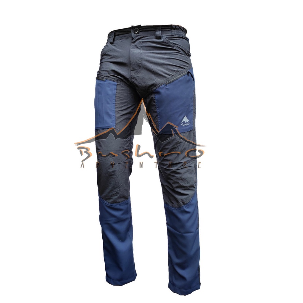 (BUSHRO) TERLARIS Celana Panjang Outdoor Quickdry - Celana Gunung Hiking Cepat Kering - Ultralight Trekking Pants