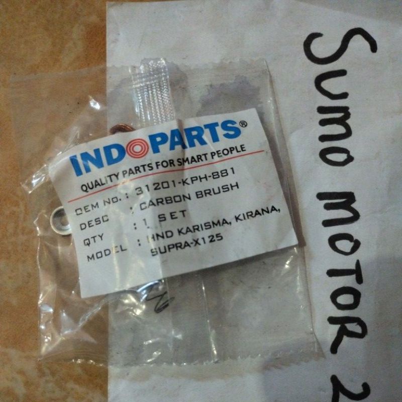 brostel/sikat karbon kharisma supra 125