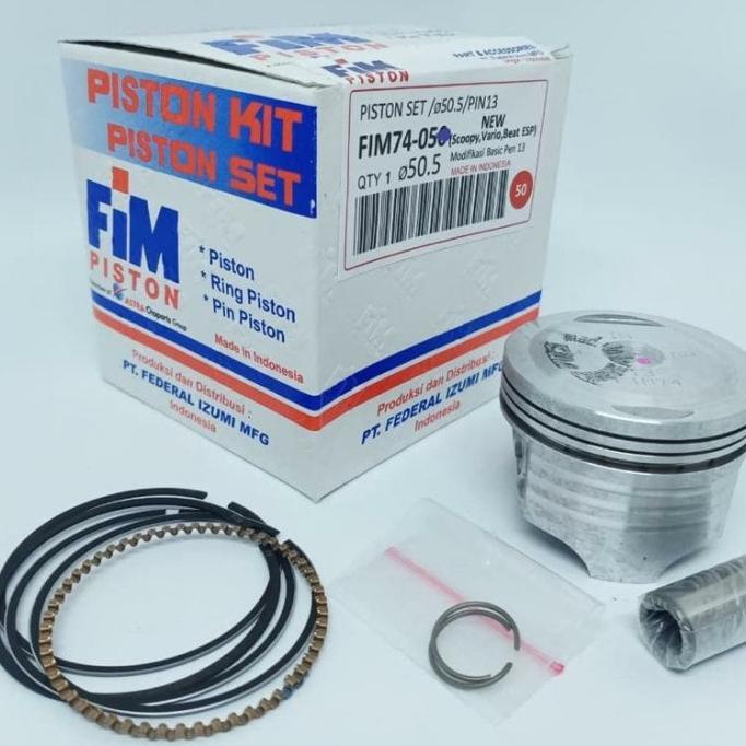 Piston FIM Honda Vario 110 ESP Beat ESP Scoopy ESP Pin13 FIM74