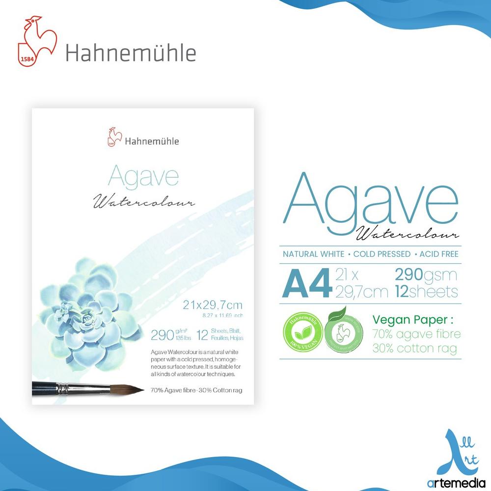 

Watercolor Pad Hahnemuhle A4 Agave Watercolor Paper Block
